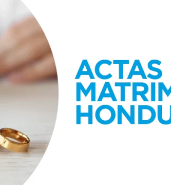 Solicitar acta de matrimonio para hondureños en USA