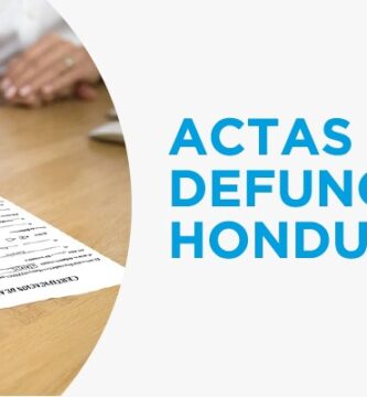 actas de defuncion honduras