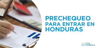 Tramitar prechequeo migratorio de Honduras