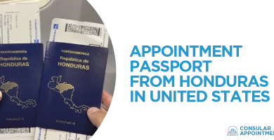 Honduran Passport Appointment in the United States in USA