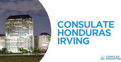 Appointment Consulate of Honduras in Irving