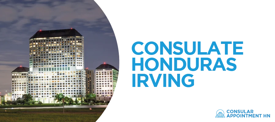 Appointment Consulate of Honduras in Irving
