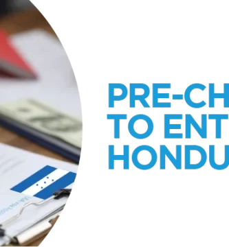 Immigration Pre-Check to Travel to Honduras in USA
