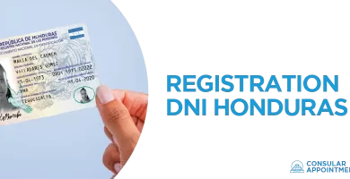 Enrollment of the Honduran DNI in USA