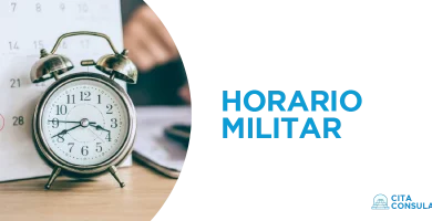 horario militar 24 horas