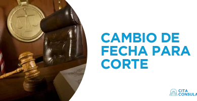 Cambio de Fecha para Corte