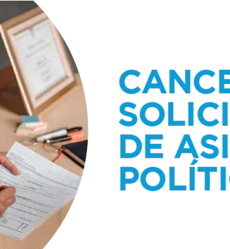 Cancelar Solicitud de Asilo Político