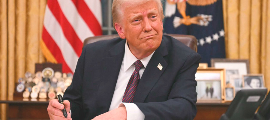 ANUNCIO SOBRE LA RESIDENCIA DE TRUMP